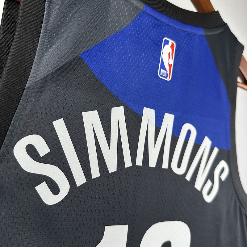 2024 NBA Brooklyn Nets (10 SIMMONS) Basketball Jersey