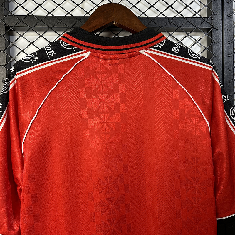 Retro 1996-97 Mallorca Home Retro Red Football jersey