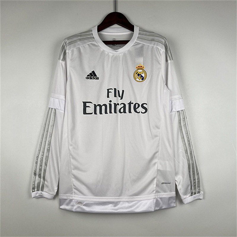 Retro 2015-16 Real Madrid home Retro RONALDO Benzema Bale Sergio Ramos ISCO KROOS Modric Football jersey