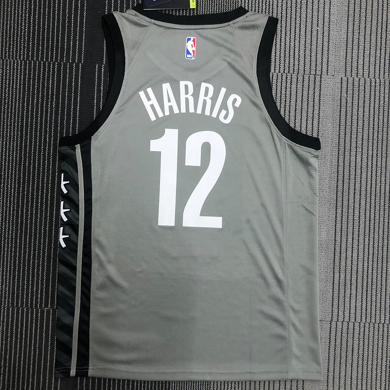 2022 NBA Brooklyn Nets (12 HARRIS) Basketball Jersey