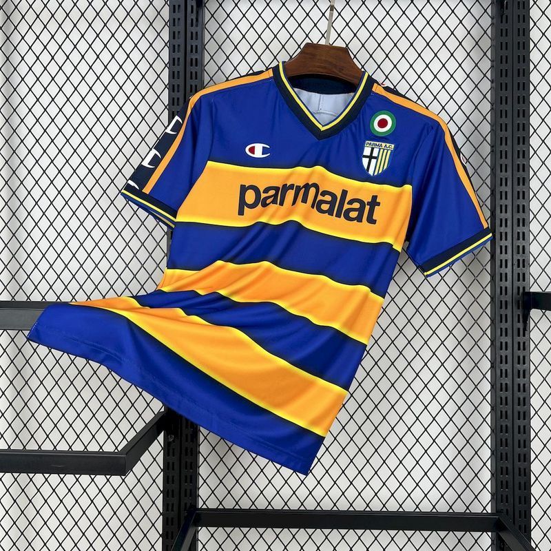 retro 2002-03 Parma Home retro football jersey
