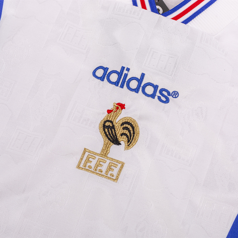 Retro 1996 France Away Retro Football jersey