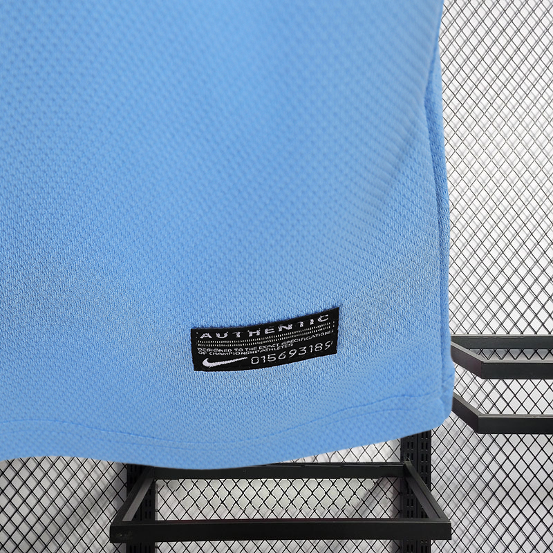 Retro 2013-14 Manchester City Home retro Football jersey