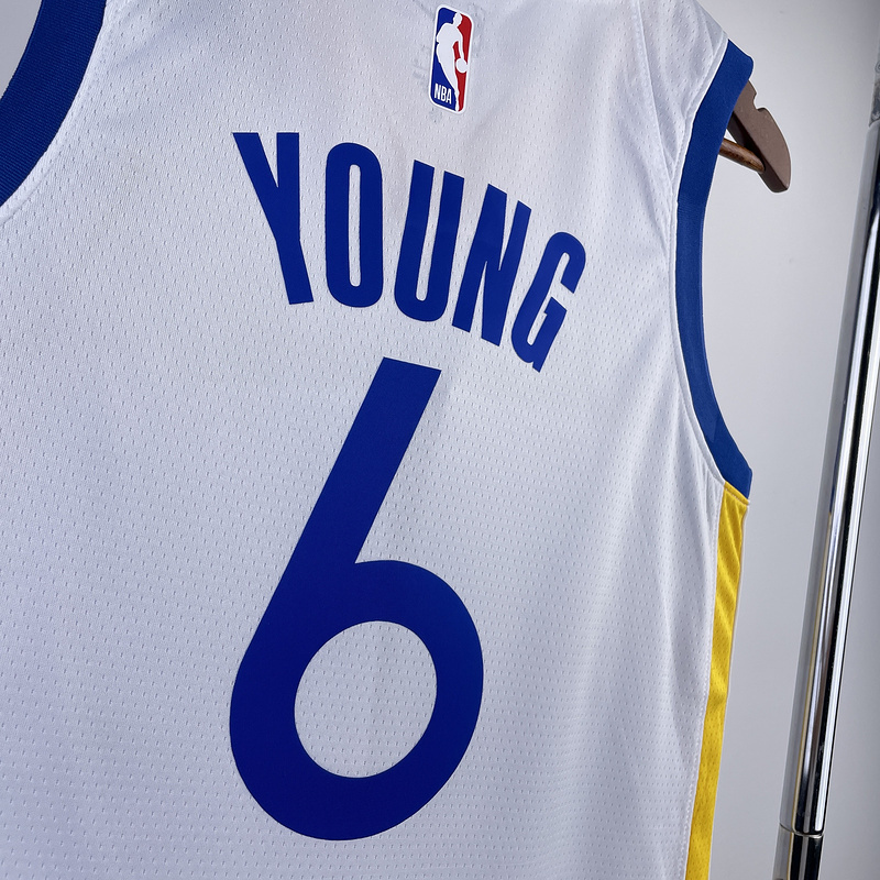 2023 NBA Golden State Warriors 6 YOUNG Basketball Jersey