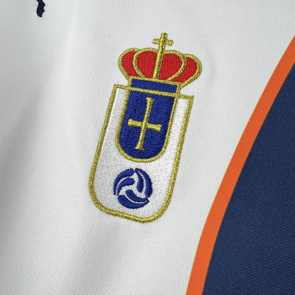 Retro 2000-01 Real Oviedo Away Retro Football jersey