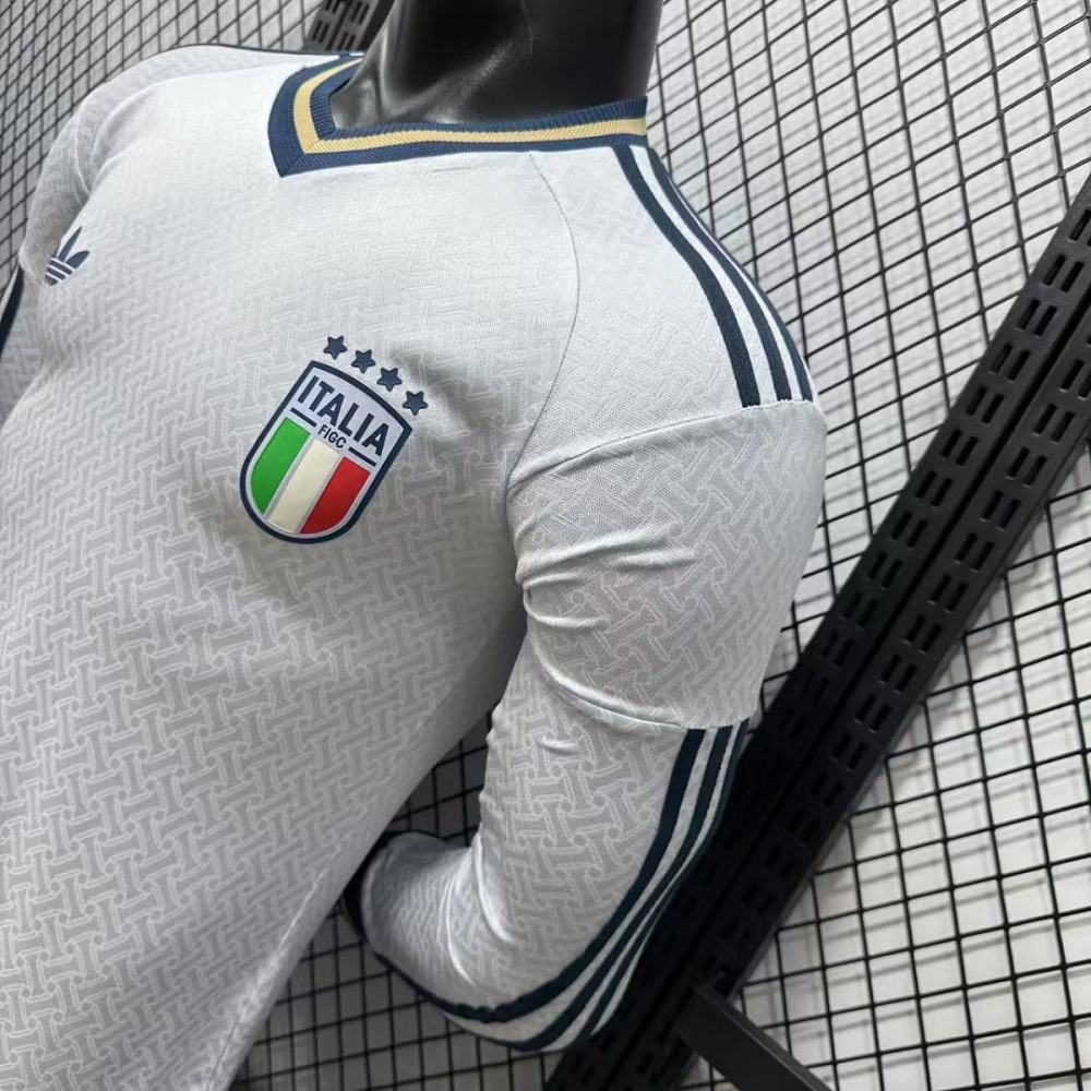 Player 2026 Italy Away Long sleeves Football jersey