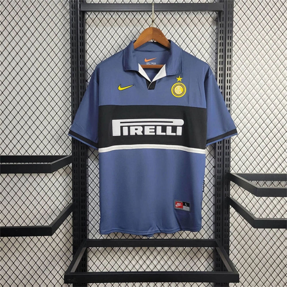 retro 1998-99 Inter Milan Third away Retro game football jersey