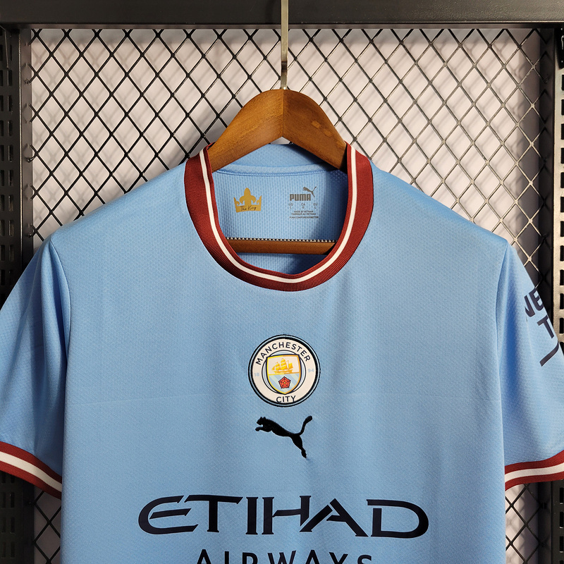 2022-23 Manchester City home Football jersey