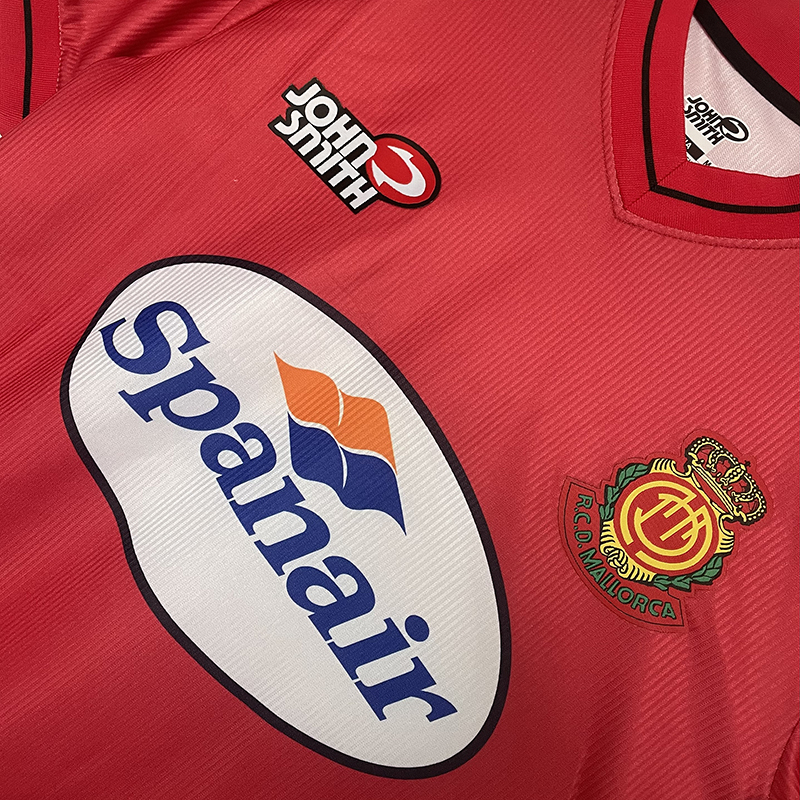 Retro 2001-02 Mallorca Home Retro Football jersey