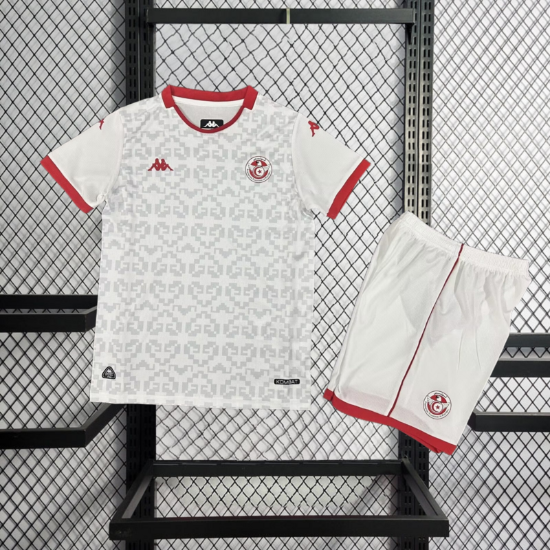 2026 Tunisia Away kids Football jersey