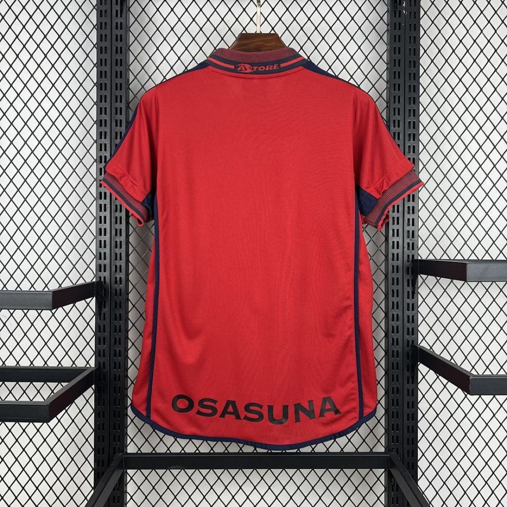 Retro 2000-01 Osasuna Home Retro Football jersey
