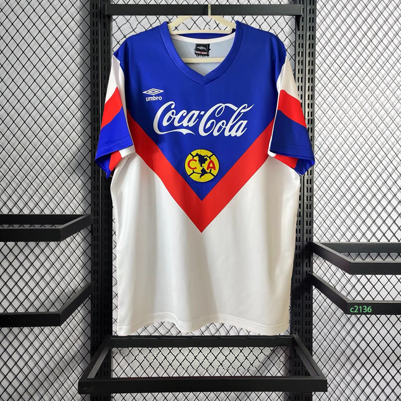 Retro 1998 Club America Away retro Football jersey