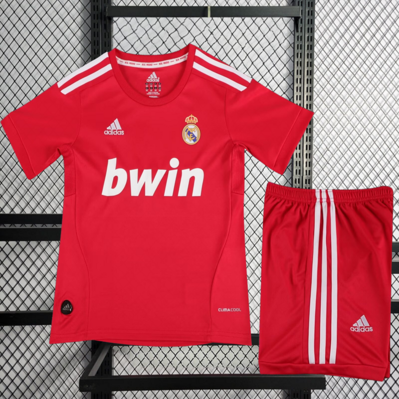 Retro Kids 2011-12 Kids Real Madrid Third Away Retro Football jersey