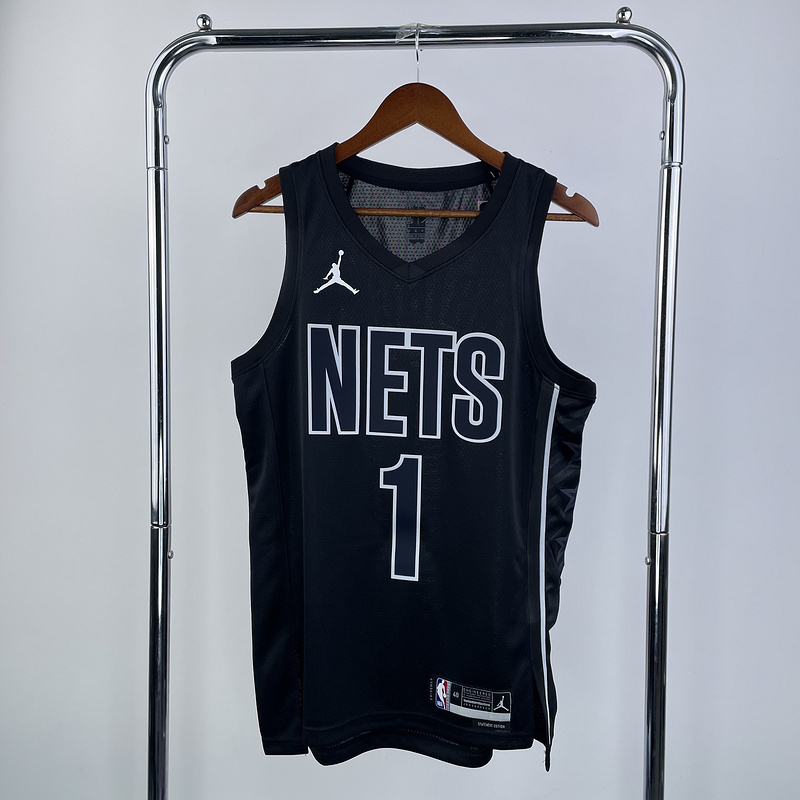 2023 NBA Brooklyn Nets (1 BRIDGES) Basketball Jersey
