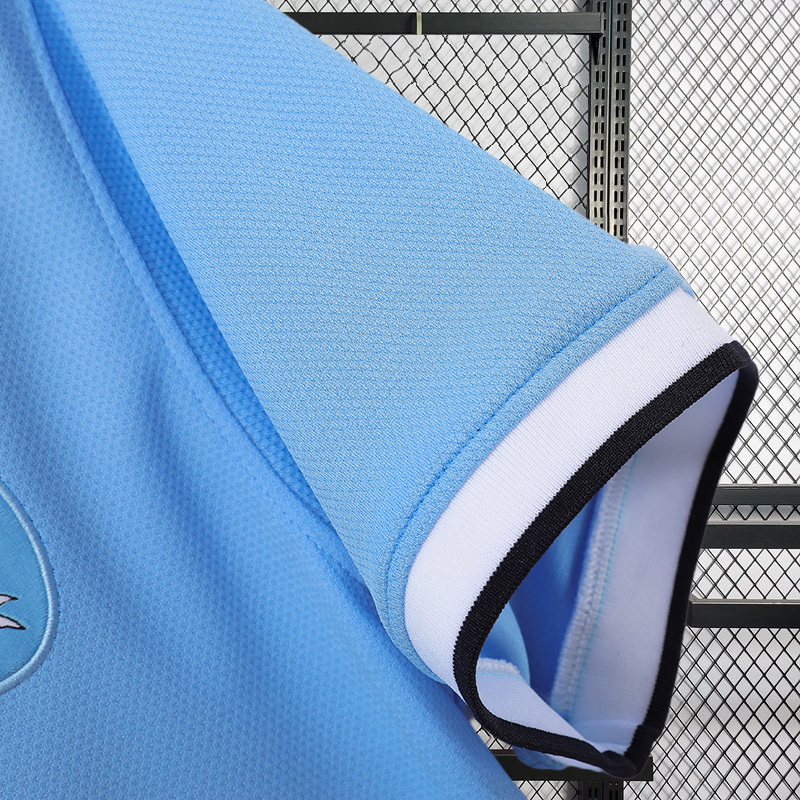 Retro 2013-14 Manchester City Home retro Football jersey