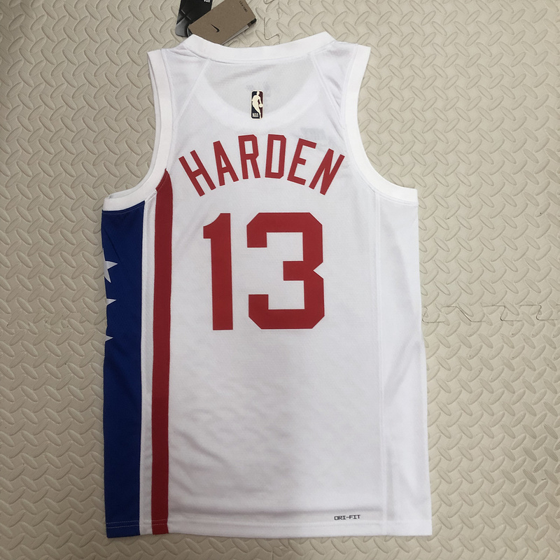 2023 NBA Brooklyn Nets (13 HARDEN) Basketball Jersey