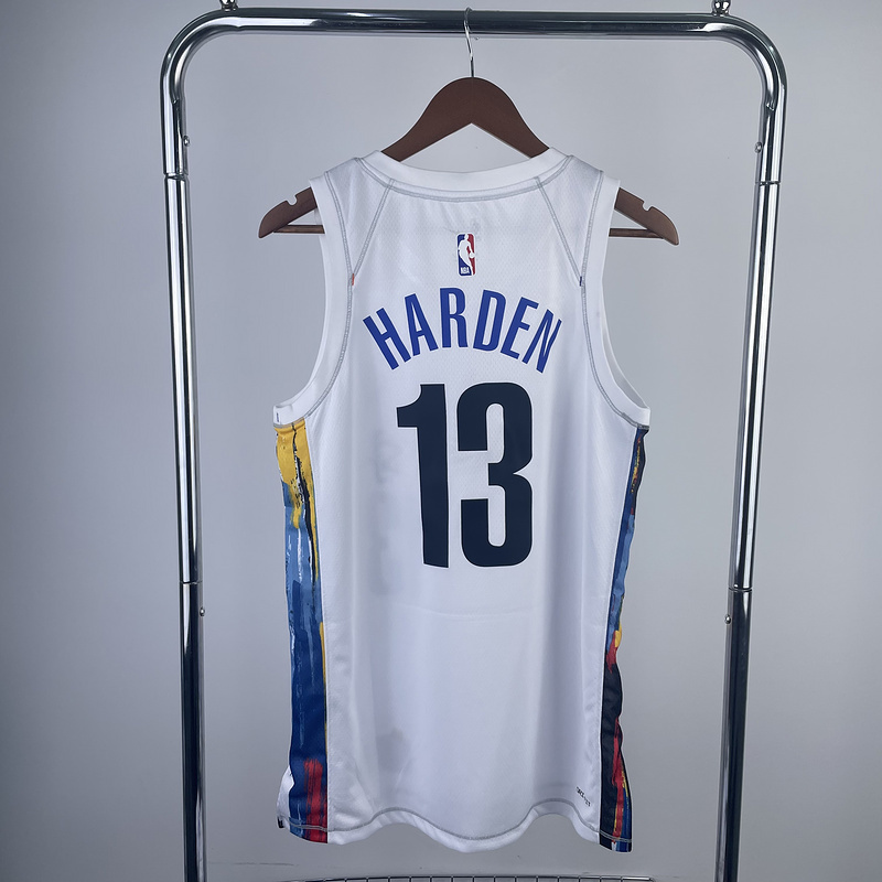 2023 NBA Brooklyn Nets (13 HARDEN) Basketball Jersey