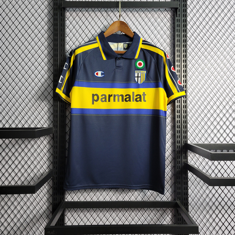 retro 1999-00 Parma Away retro football jersey