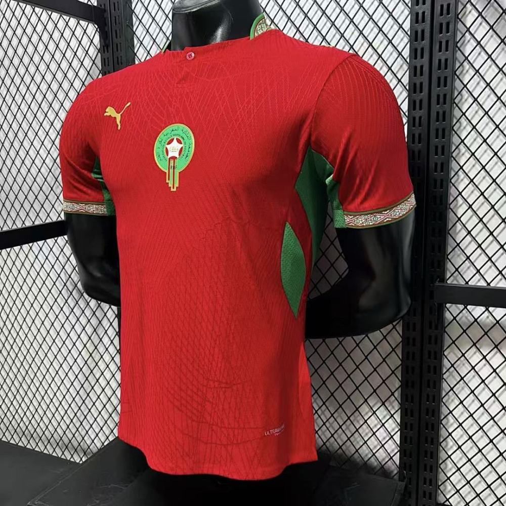 Player 2026 Morocco Home Football jersey