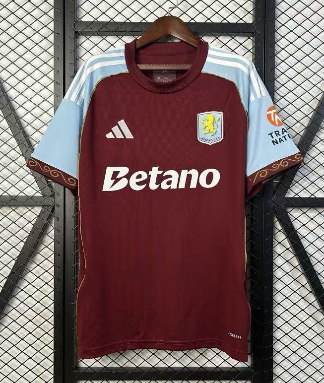 2025-26 Aston Villa Home Football jersey