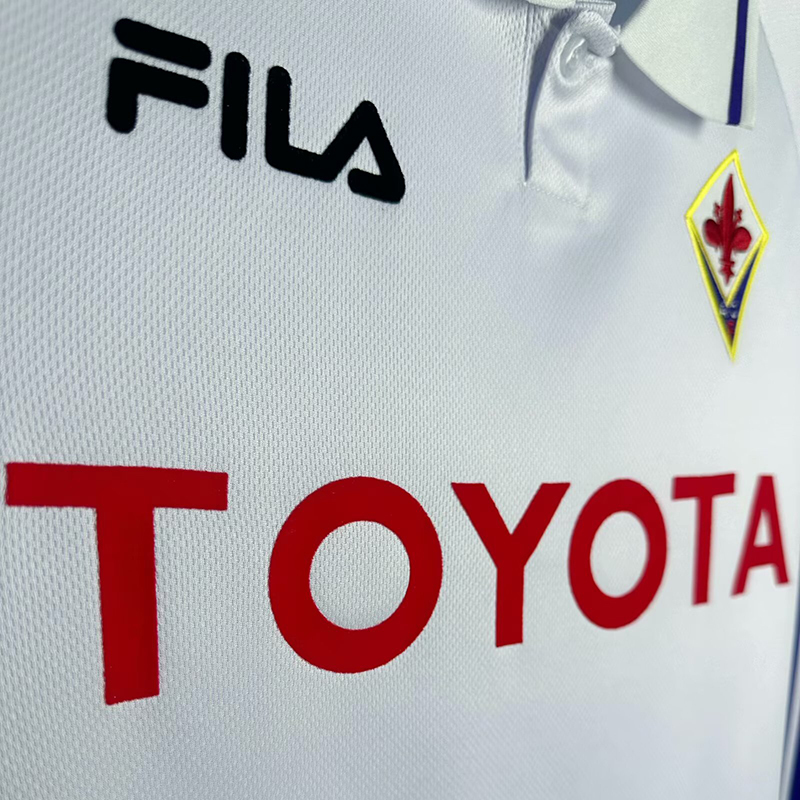 Retro 1999-00 Fiorentina Away retro Football jersey