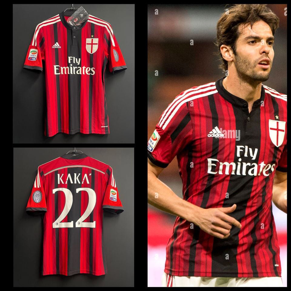 Retro 2014-15 AC Milan home retro KAKA MONTOLIVO SUSO PAZZINI TORRES Football jersey