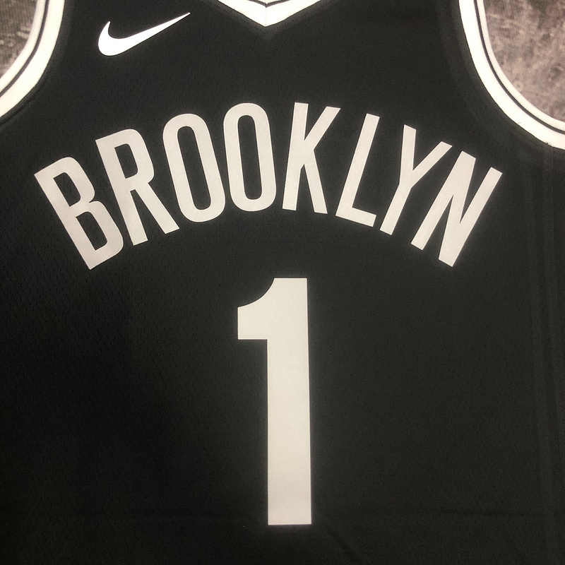 2023 NBA Brooklyn Nets (1 BRIDGES) Basketball Jersey
