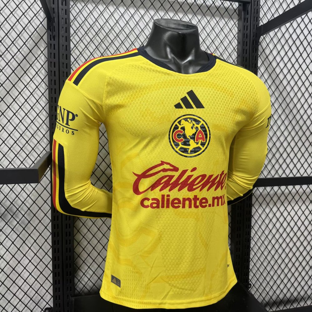 player 2026-27 Club America Home Long sleeve football jersey