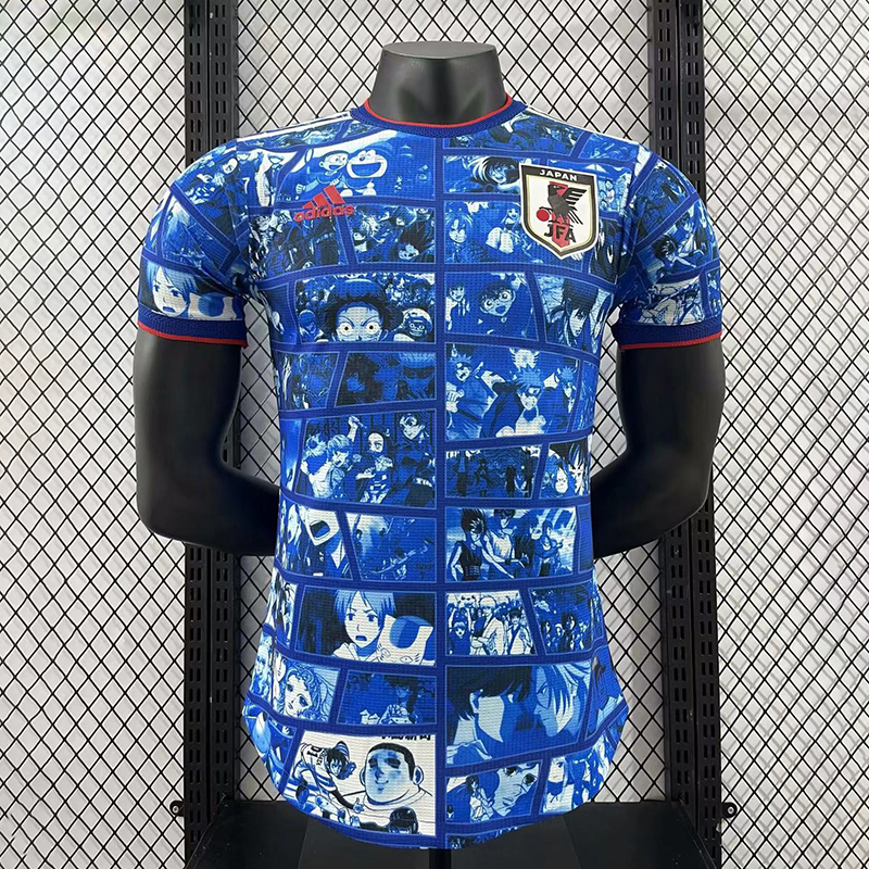 Player 2021 Japan Commemorative Edition Blue Football jersey