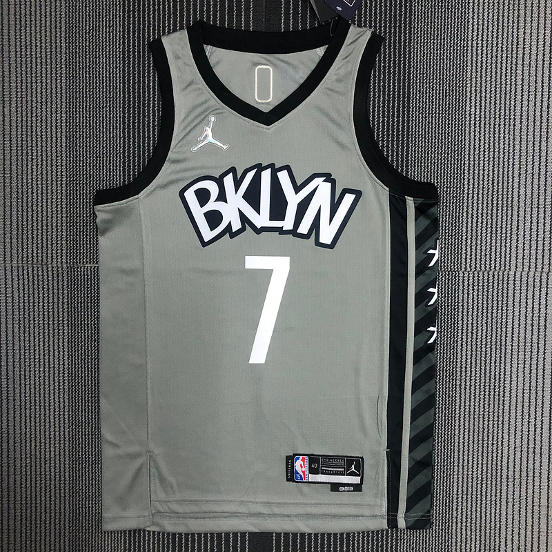 2022 NBA Brooklyn Nets (7 DURANT) Basketball Jersey