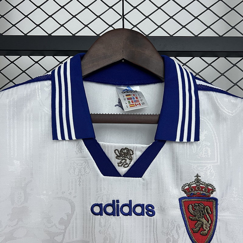 Retro 1997-98 Real Zaragoza Home Football jersey