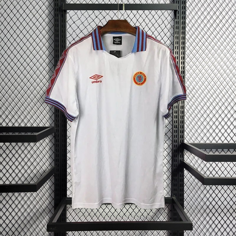 Retro 1980 Aston Villa Away retro Football jersey