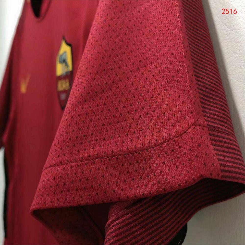 Retro 2017-18 AS Roma home retro football jersey