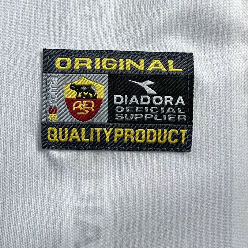 Retro 1999-00 AS Roma away retro football jersey