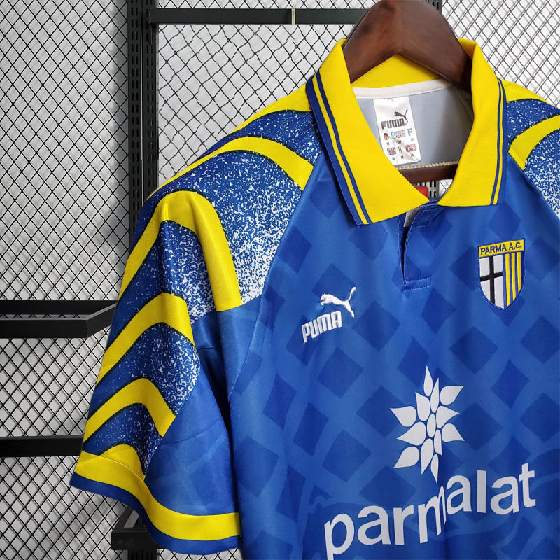 retro 1995-97 Parma Blue retro football jersey