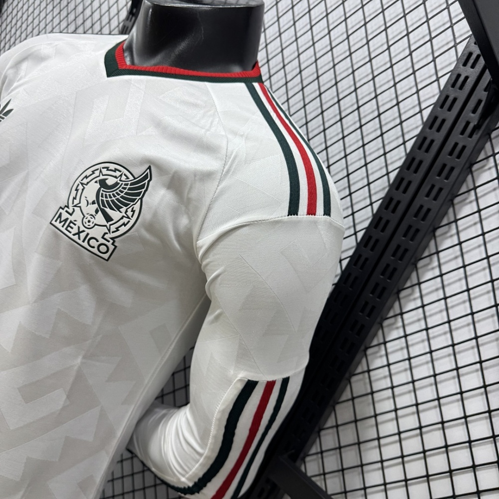 Player 2026 Mexico away long sleeved football jersey