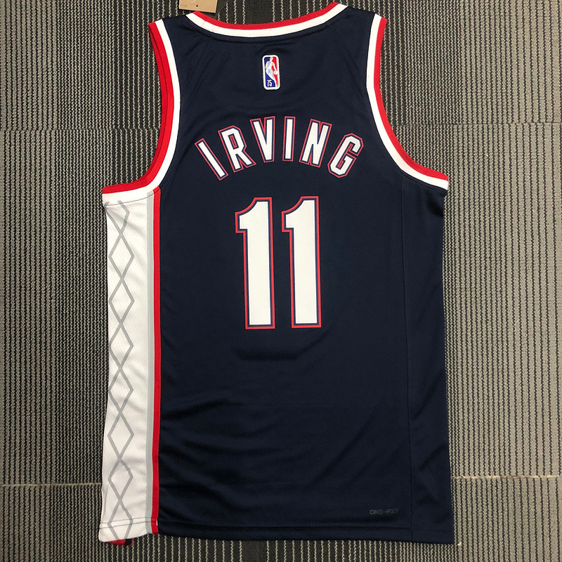 2022 NBA Brooklyn Nets (11 IRVING) Basketball Jersey