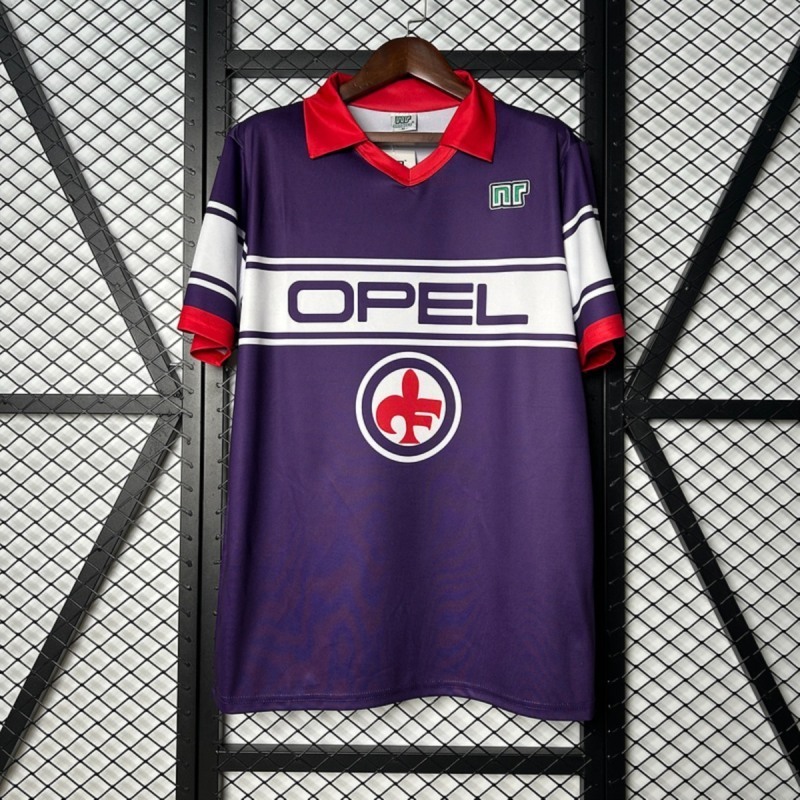 Retro 1983-85 Fiorentina Home retro Football jersey