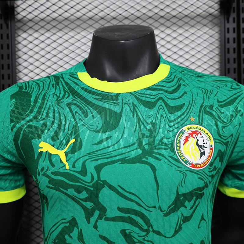 Player 2025 Senegal Green Football jersey