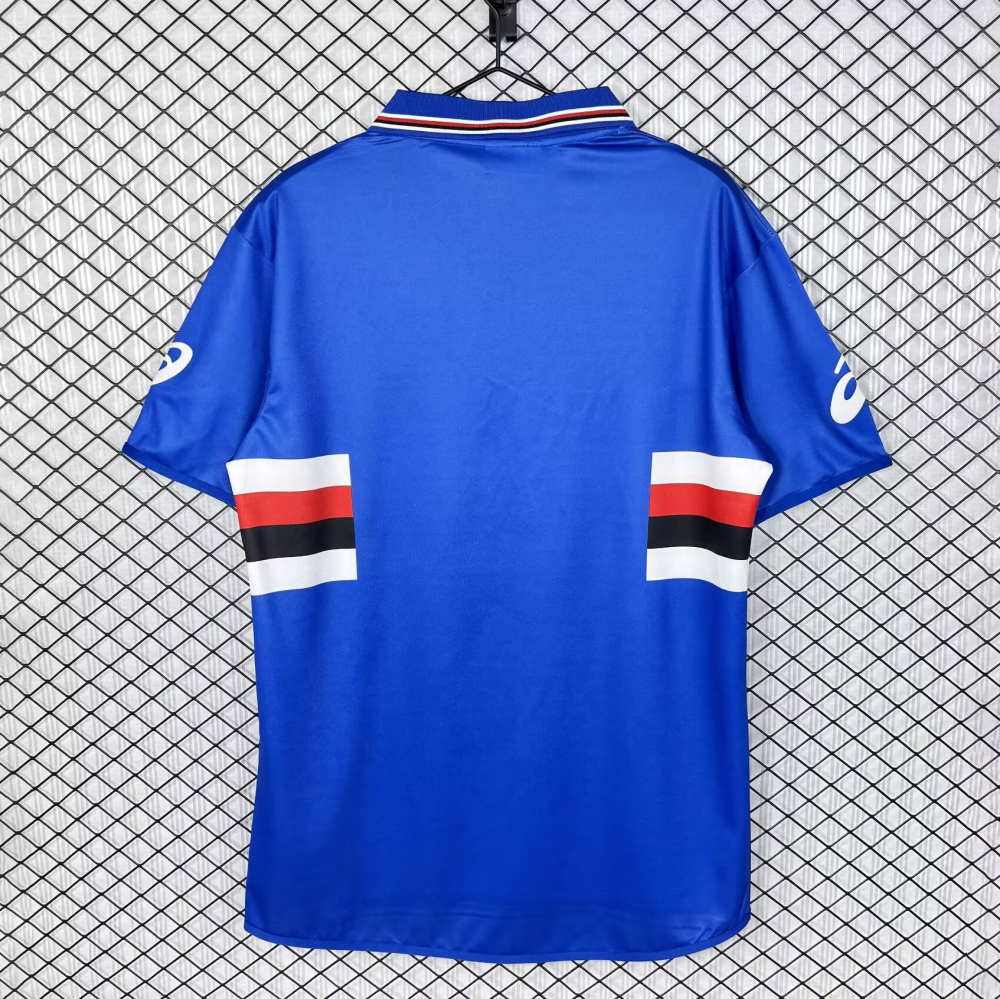 Retro 2003-04 Sampdoria Home Retro Football jersey