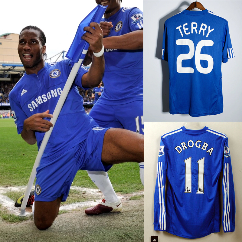 Retro 2009-10 Chelsea Home Retro Football jersey