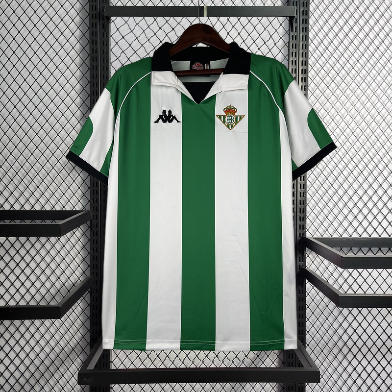 Retro 1998-99 Real Betis home retro football jersey