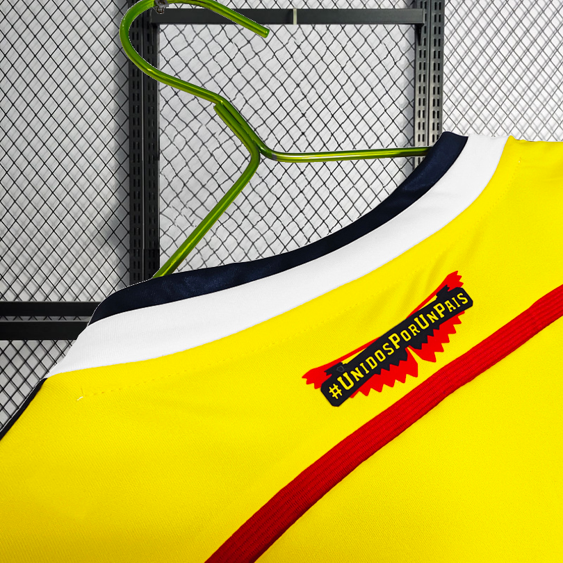 Retro 2014 Colombia home Retro football jersey