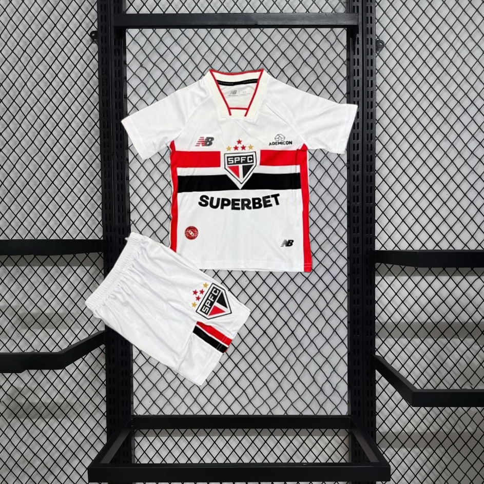 2026-27 São Paulo Home KIDS Football jersey