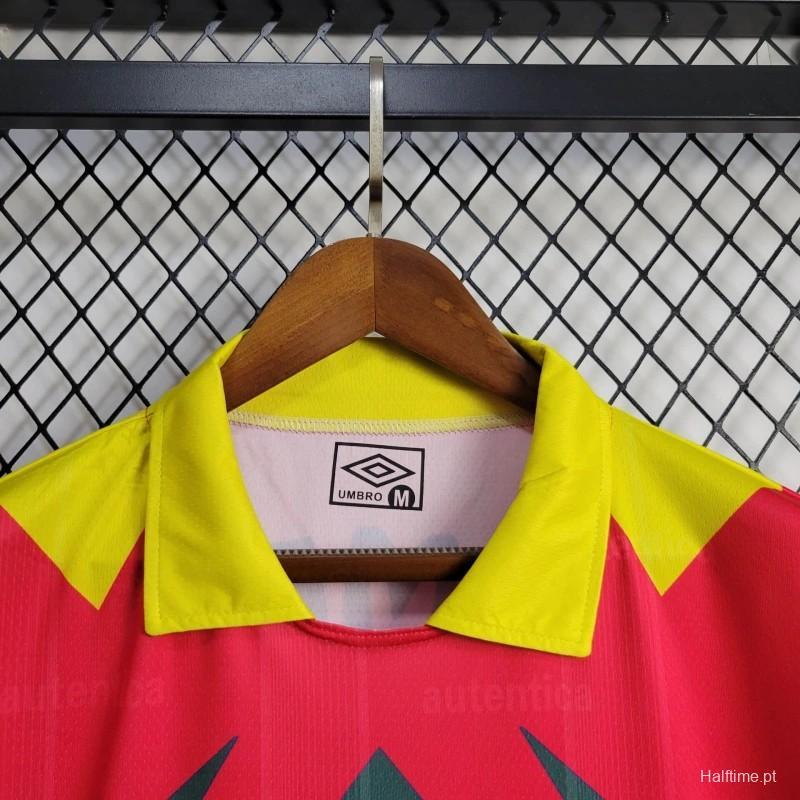 Retro 1998 Mexico retro World Cup Goalkeeper Red Football jersey