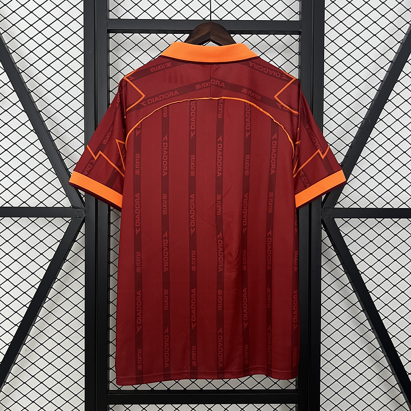 Retro 1999-00 AS Roma Home retro football jersey
