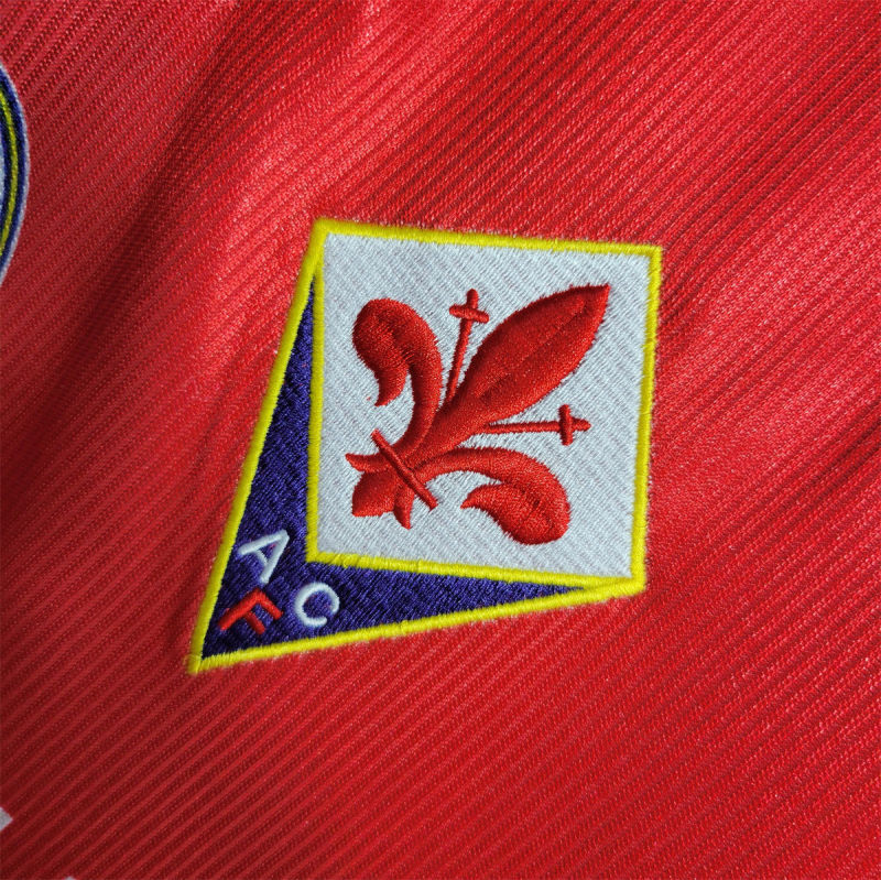Retro 1995-96 Fiorentina Third Away retro Football jersey