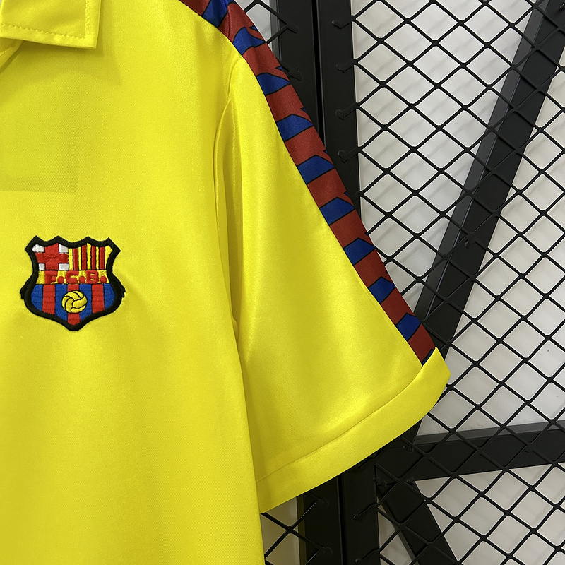Retro 1982-84 Barcelona Away retro Football jersey