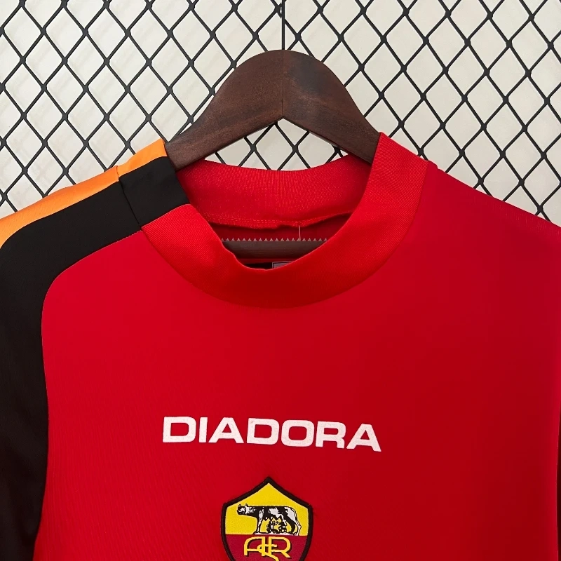 Retro 2004-05 AS Roma Home retro Football jersey