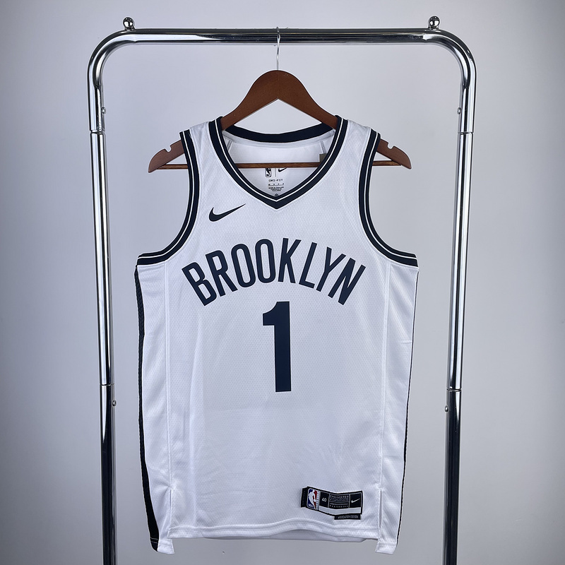 2023 NBA Brooklyn Nets (1 BRIDGES) Basketball Jersey